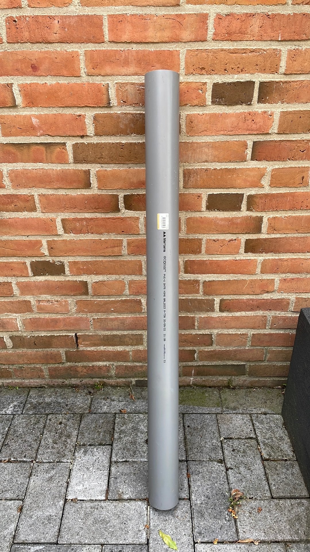 Martens pvc buis. 1 meter lang. Doorsnede 75mm, Ophalen, Pvc, 60 tot 80 mm, Nieuw