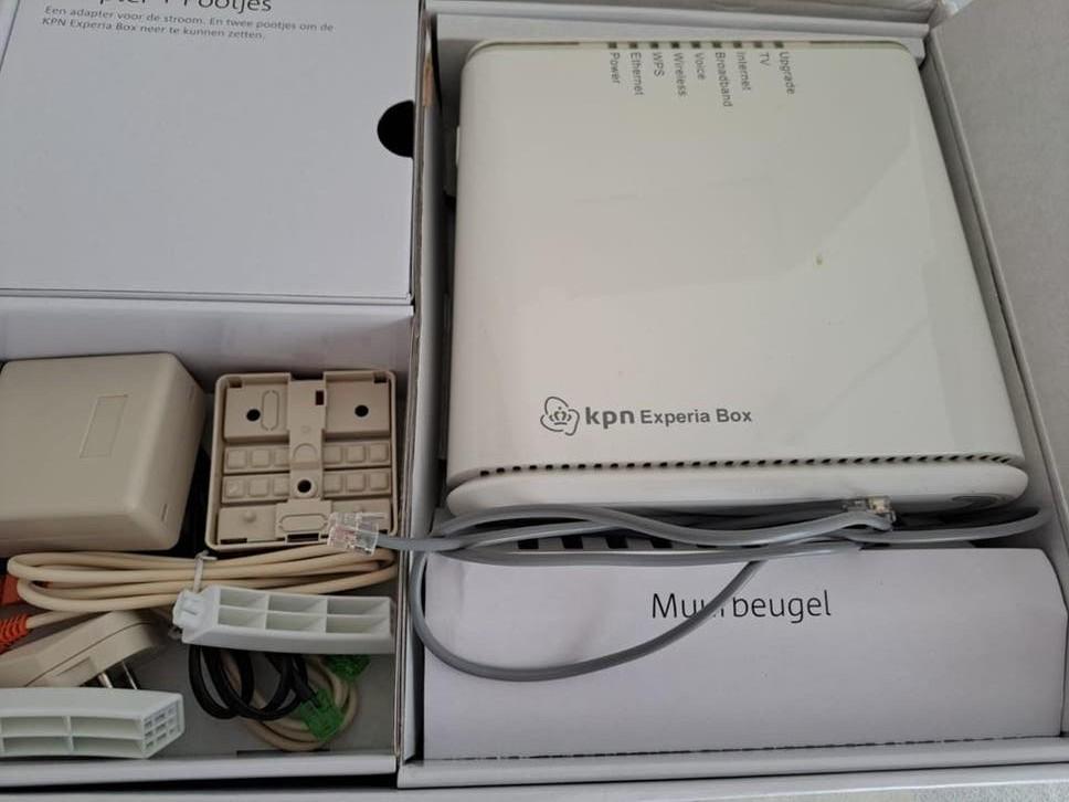 KPN start installatiepakket met modem!, Ophalen of Verzenden, Zo goed als nieuw