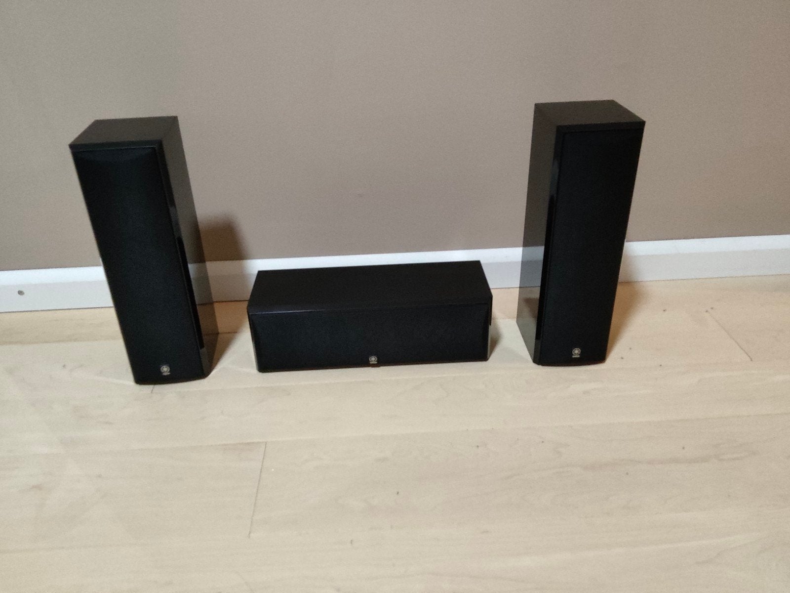 Yamaha  speakerset  120 Watt., Gebruikt, Yamaha, Ophalen of Verzenden, 60 tot 120 watt