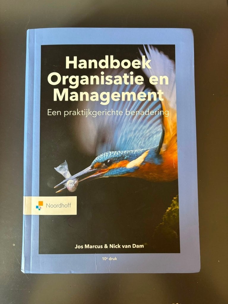 BUAS Handboek Management en Organisatie, Ophalen, Zo goed als nieuw, Overige niveaus, Overige vakken