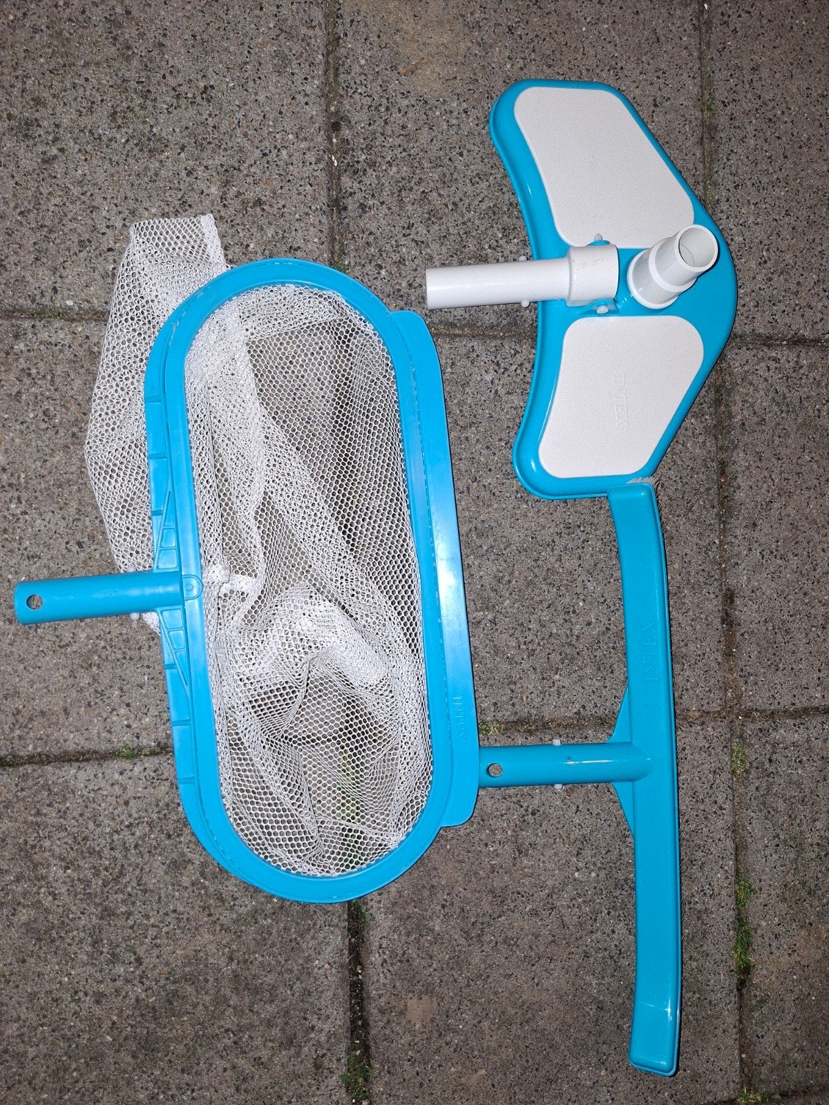 Zwembad schoonmaakset (schepnet, borstel, stofzuiger), Tuin en Terras, Ophalen of Verzenden, Nieuw, Overige typen