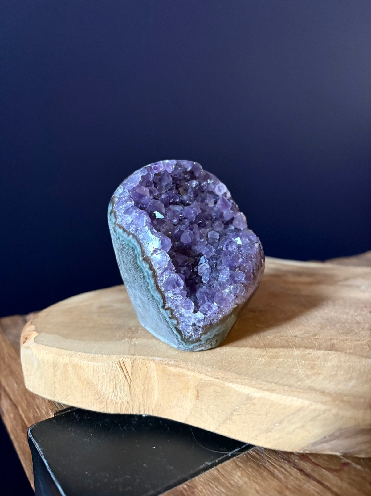 Amethist AA cluster geode edelsteen edelstenen mineraal, Ophalen of Verzenden, Mineraal