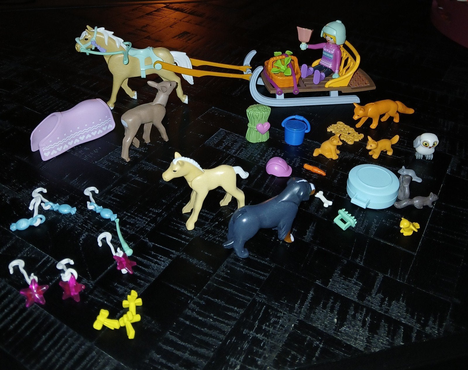 Playmobil Horses of Waterfall Adventskalender 71345, Complete set, Overige typen, Ophalen of Verzenden, Zo goed als nieuw
