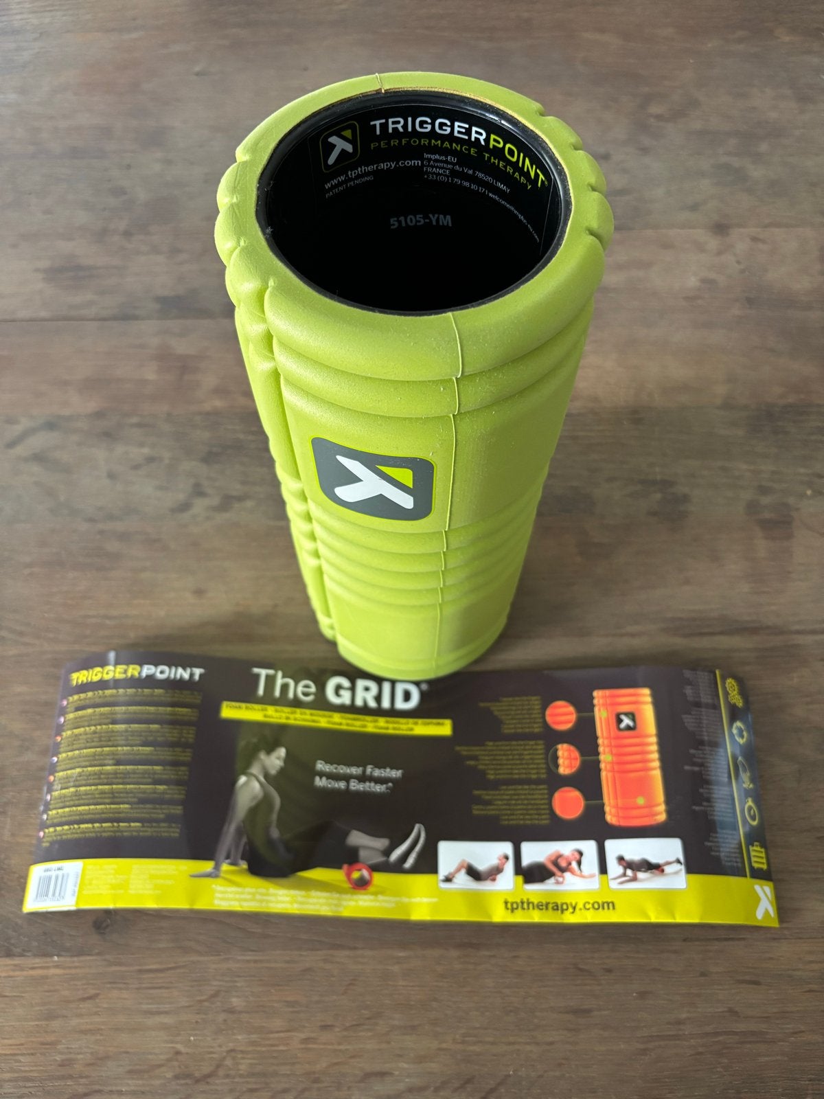 TriggerPoint The Grid Foamroller - Zo goed als nieuw, Sport en Fitness, Fitnessmaterialen, Ophalen of Verzenden, Zo goed als nieuw
