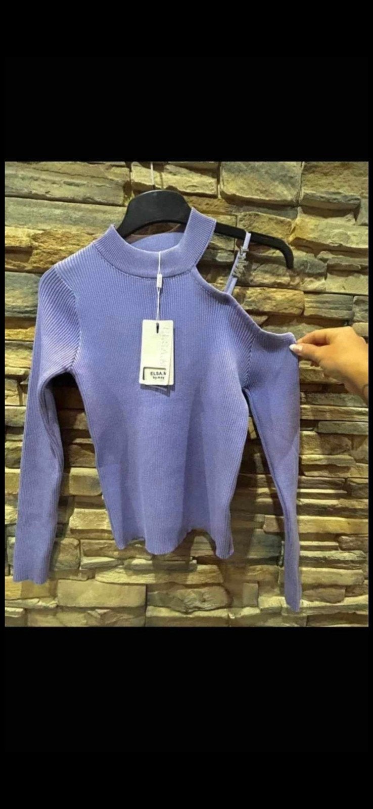 Lila ribgebreide trui xs/s, Kleding | Dames, Paars, Nieuw, Ophalen of Verzenden, Maat 36 (S)