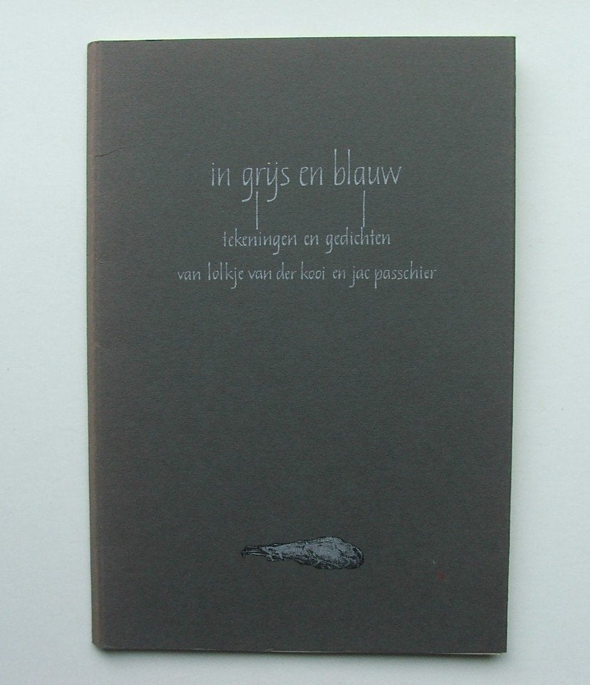 In grijs en blauw, boekje kunst, Ophalen of Verzenden, Zo goed als nieuw, Schilder- en Tekenkunst