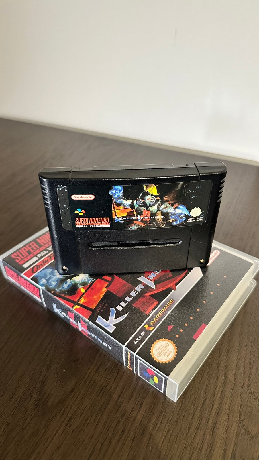 Killer Instinct – Super Nintendo SNES – PAL Version, Ophalen, Vechten, 2 spelers, Zo goed als nieuw