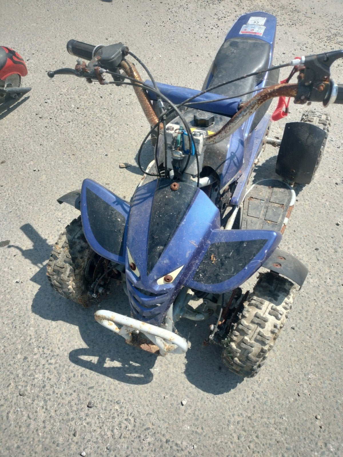 Mini chopper en miniquad, Fietsen en Brommers, Minibikes, Midibikes en Pitbikes, Ophalen of Verzenden