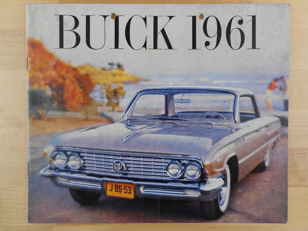 Buick Brochure 1961 – Electra Invicta Le Sabre, Ophalen of Verzenden, Zo goed als nieuw, Overige merken, Buick