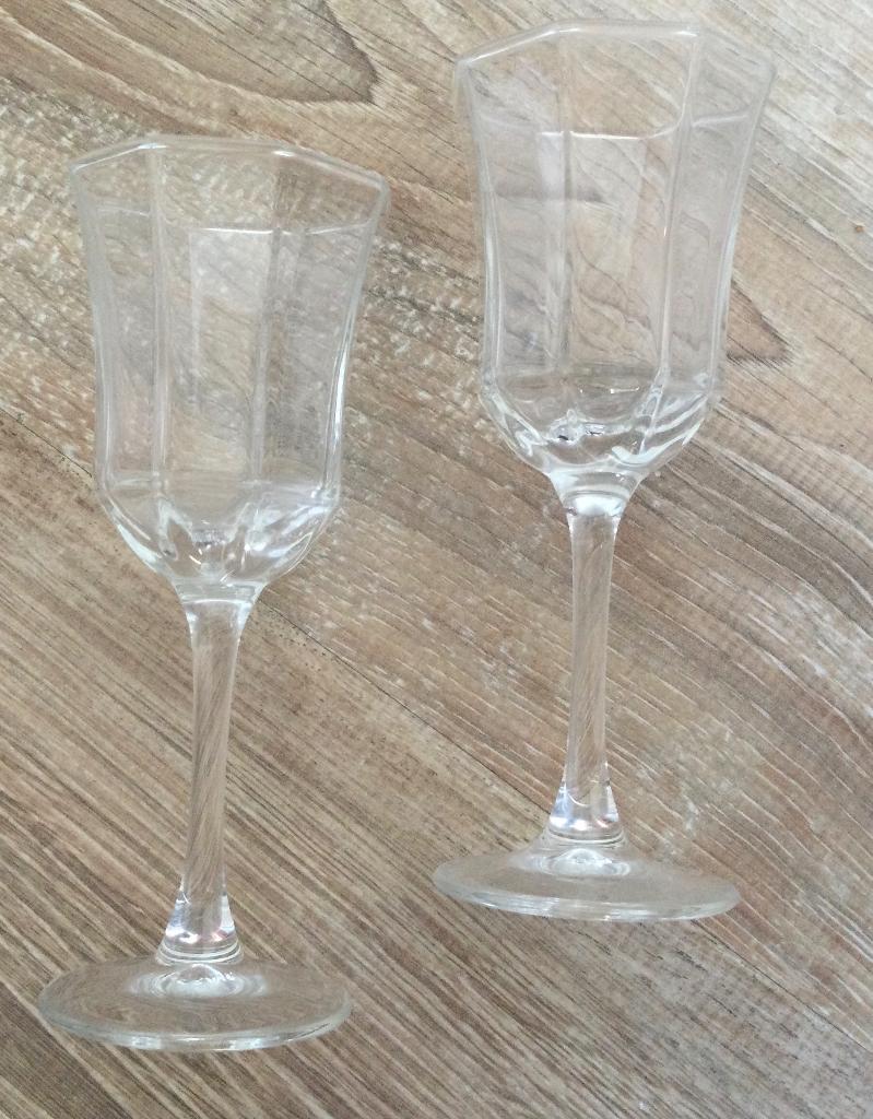 2x Luminarc Arcoroc Octime borrelglas, jaren 80 xxx, Glas of Glazen, Ophalen of Verzenden, Overige stijlen, Glas