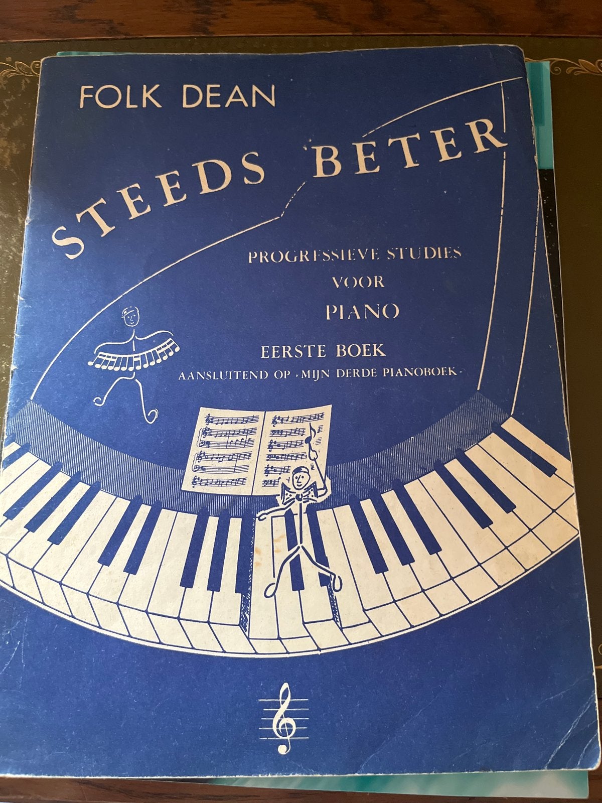 Folk Dean - Steeds Beter: Progressieve Studies voor Piano, Gebruikt, Klassiek, Les of Cursus, Ophalen of Verzenden