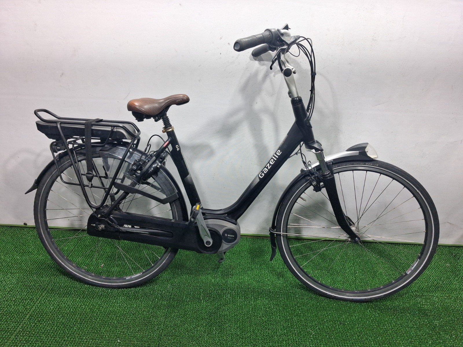gazelle Orange C330 bosch 400wh 53cm, Ophalen, 53 tot 56 cm, Versnellingen, Zo goed als nieuw