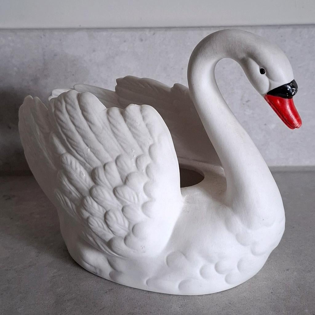 Goebel Zwaan Biscuitporselein - Vintage Jaren '60/'70, Antiek en Kunst, Antiek | Porselein, Ophalen of Verzenden