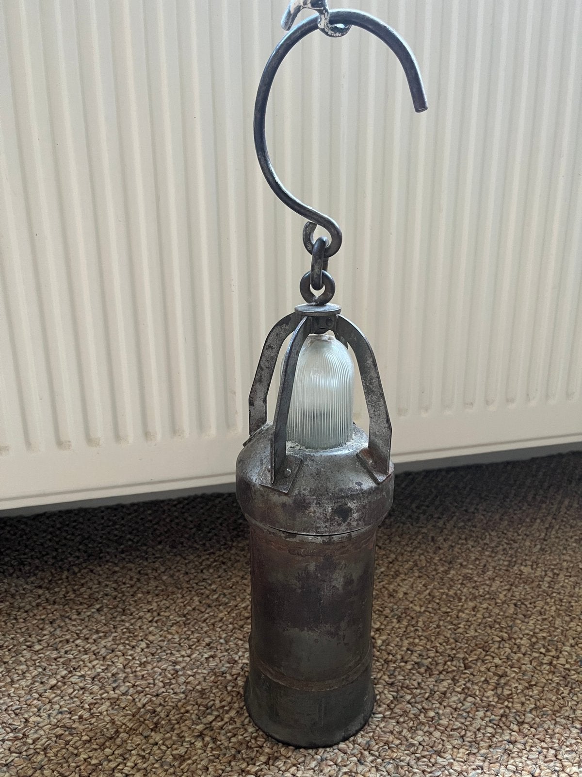 Antieke elektronische mijnlamp, Antiek en Kunst, Antiek | Gereedschap en Instrumenten, Ophalen