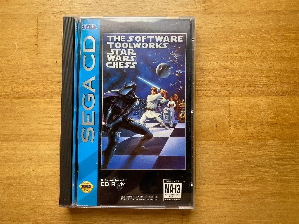 Star wars chess sega cd usa, 1 speler, Racen en Vliegen, Ophalen of Verzenden, Zo goed als nieuw
