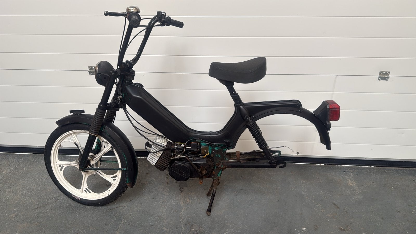 Tomos snorfiets met kenteken- Opknapper/project, Ophalen, Gebruikt, Maximaal 25 km/u, 49 cc