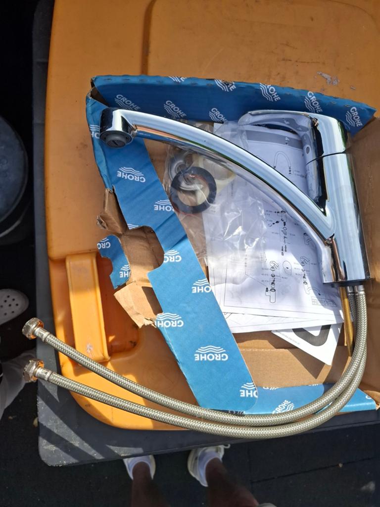 Grohe Eurosmart Keukenkraan - Nieuw in Doos, Verzenden, Nieuw, Chroom, Kraan