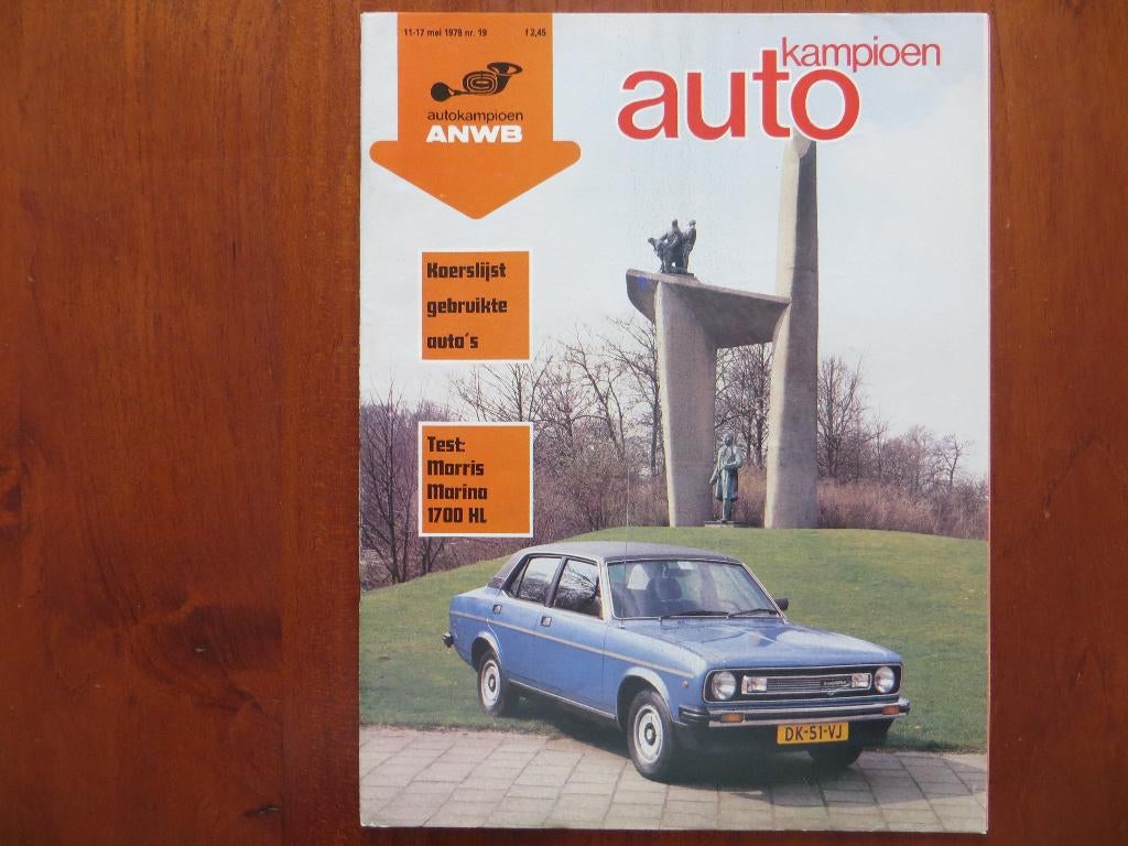 Autokampioen 19 1979 Morris Marina 1700 HL, GM X-cars, Ophalen of Verzenden, Nieuw, Chevrolet