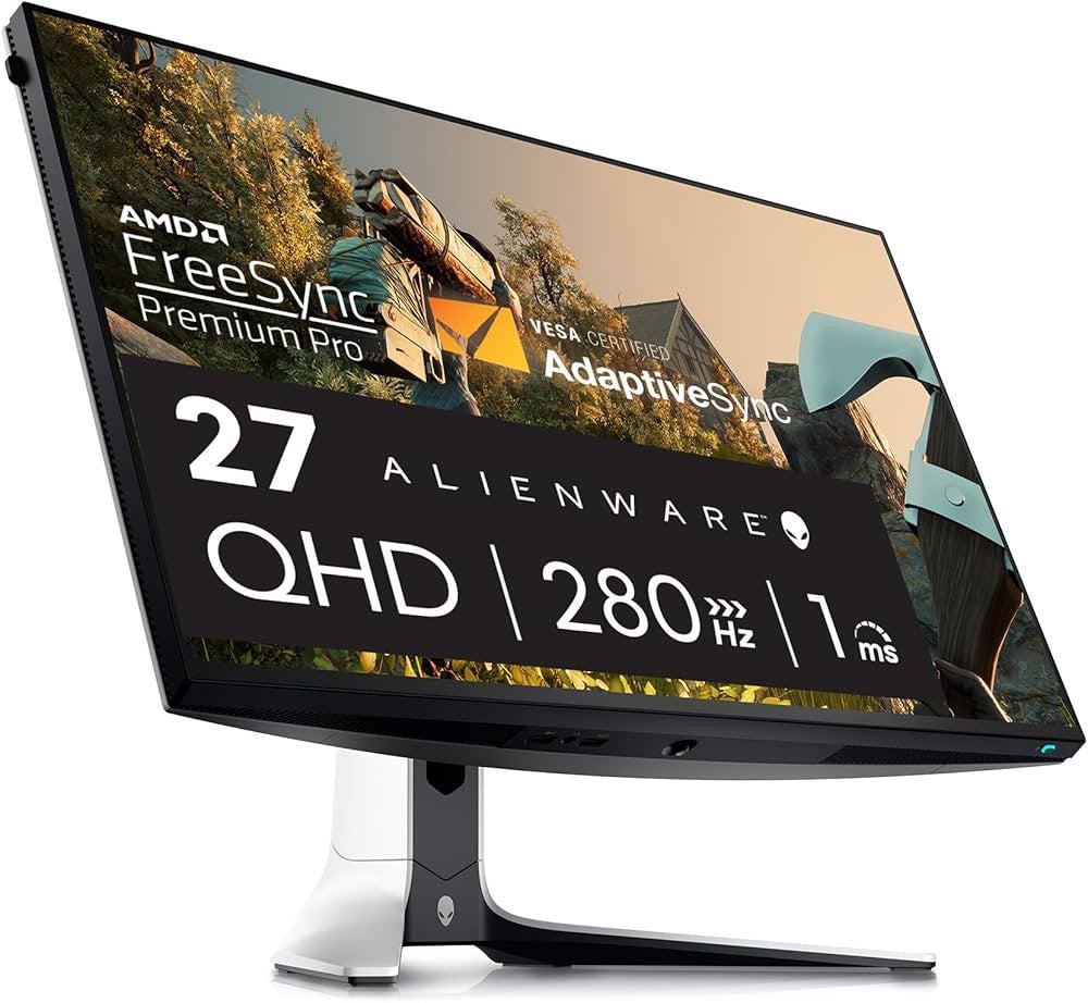 Alienware AW2723DF Wit, Computers en Software, Monitoren, Zo goed als nieuw, 60 Hz of minder, Gaming, Overige typen, Full HD, Minder dan 1 ms