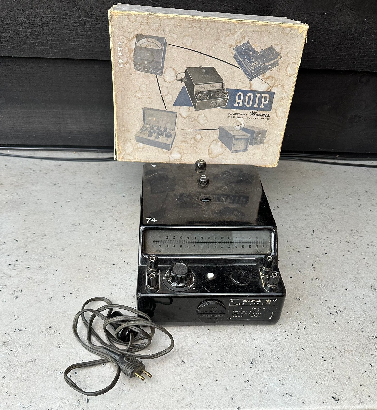 Galvanometro G122, Ophalen of Verzenden