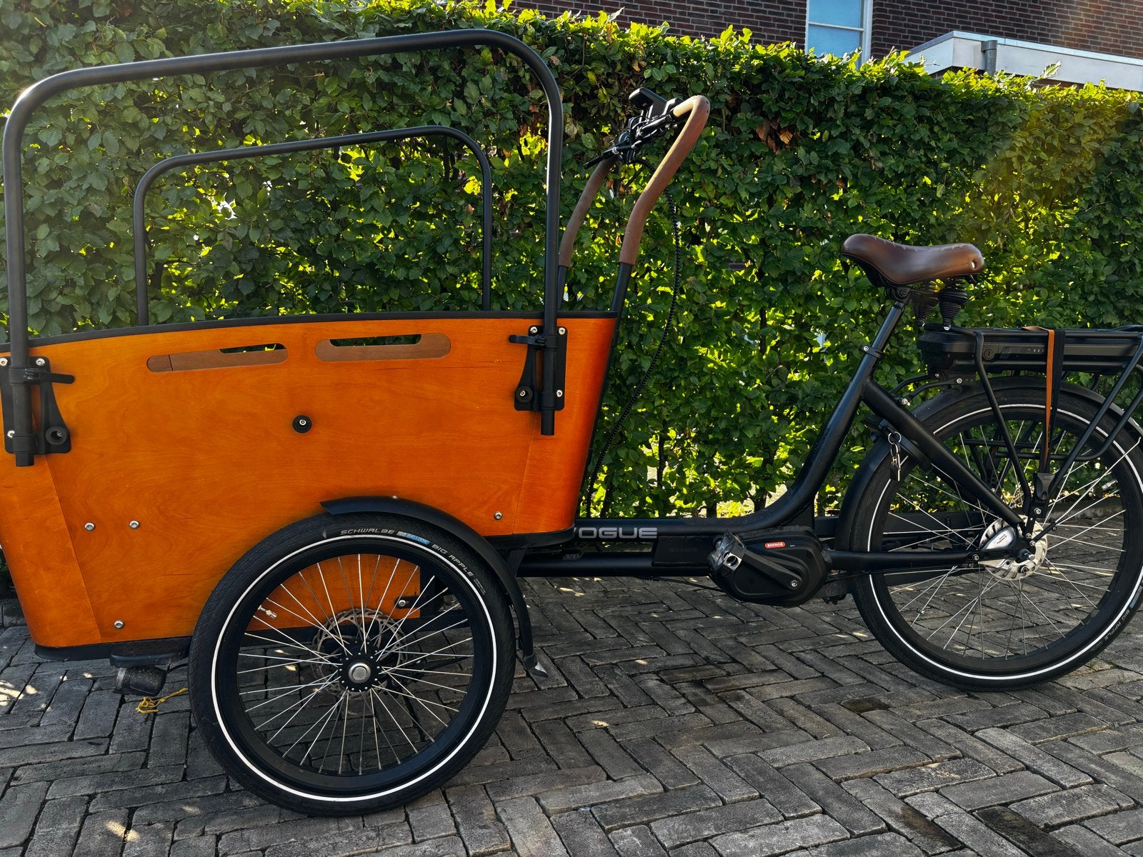 Vogue Carry 3 Bakfiets - uit 2020, Gebruikt, Huif, 3 kinderen, Ophalen