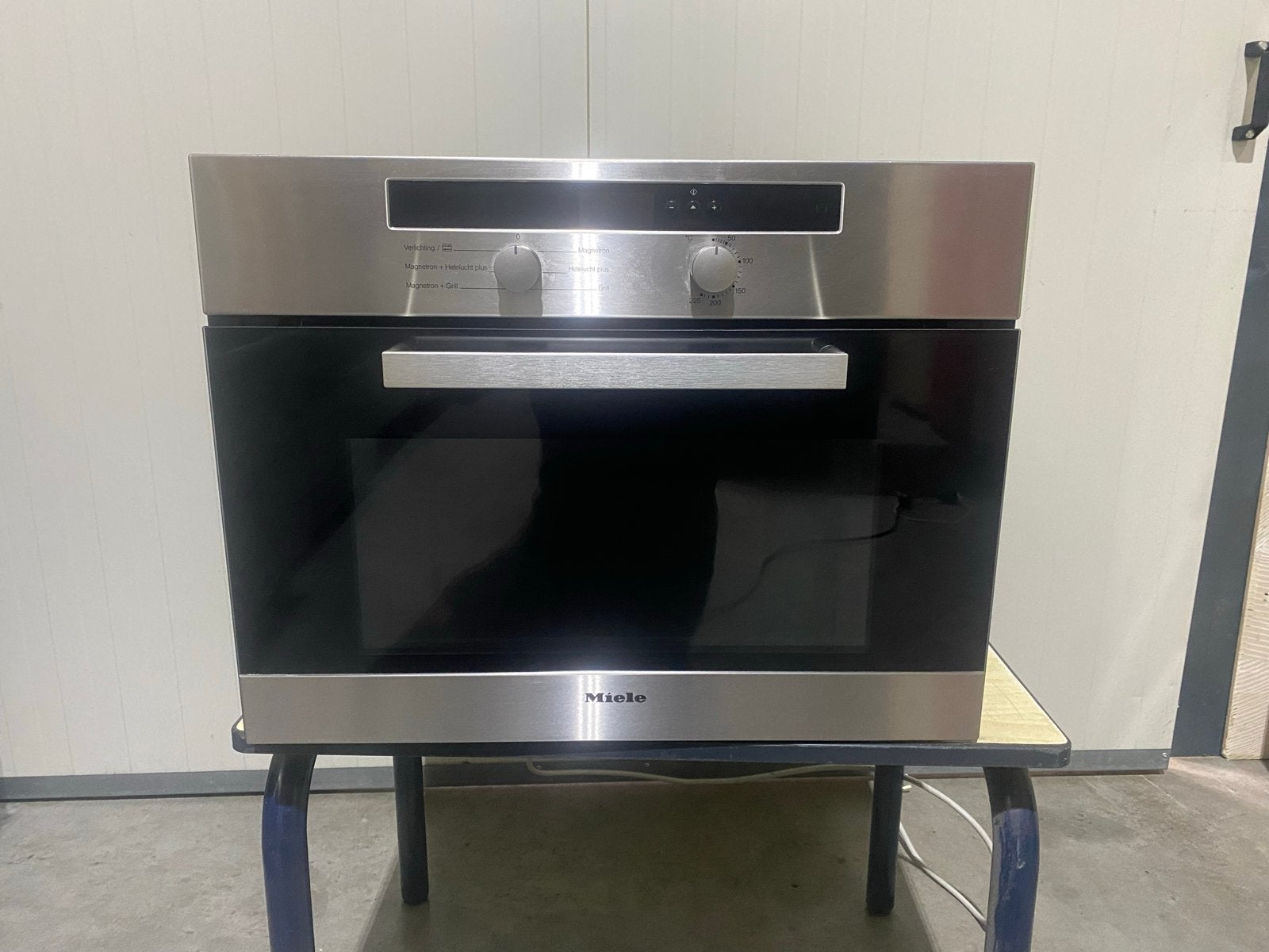 Miele H4020BM Inbouw Combi-oven - Zo goed als nieuw, De laan 8, 45 tot 50 cm, Hete lucht, 60 cm of meer