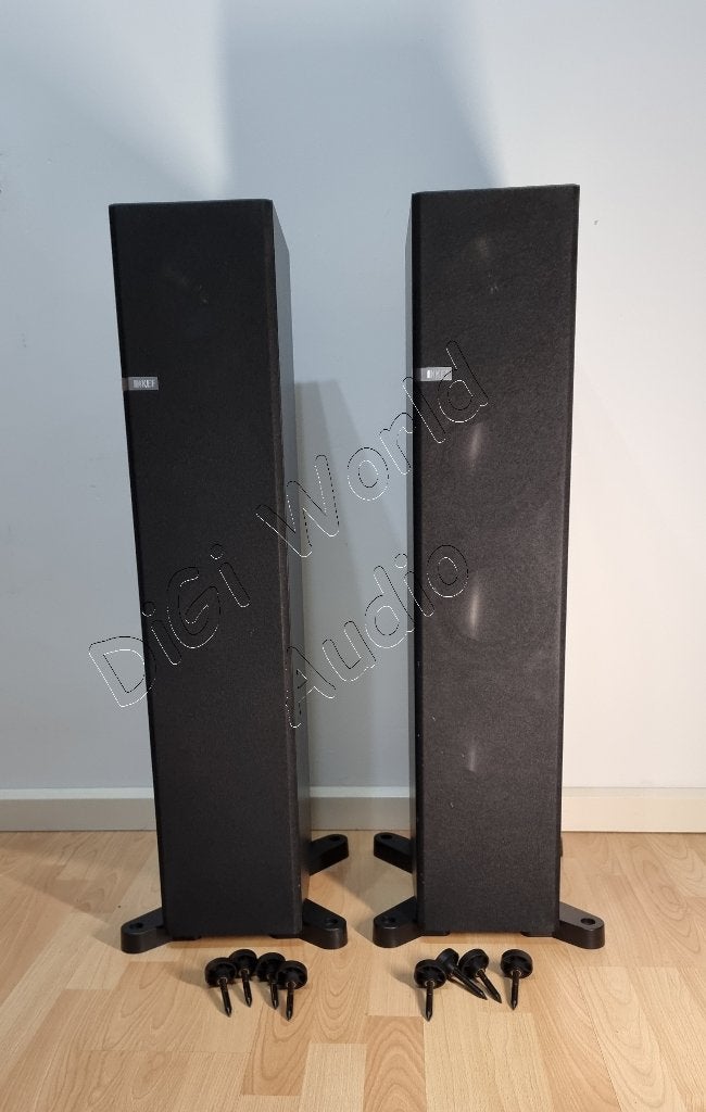 KEF Q500 in de elegante kleur Black ash