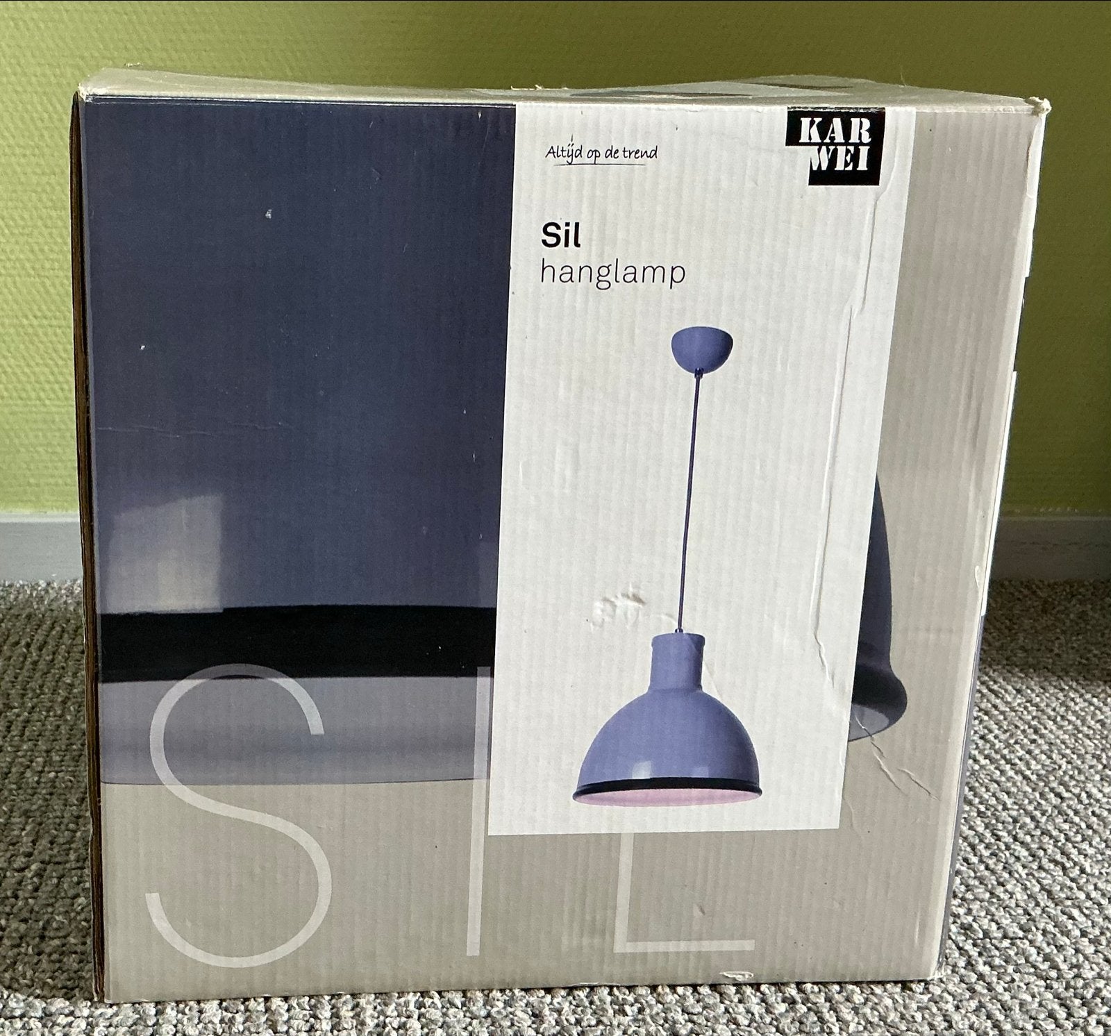 Karwei Sil Hanglamp - Nieuw in doos, Ophalen, Nieuw, Metaal, E27 (groot)