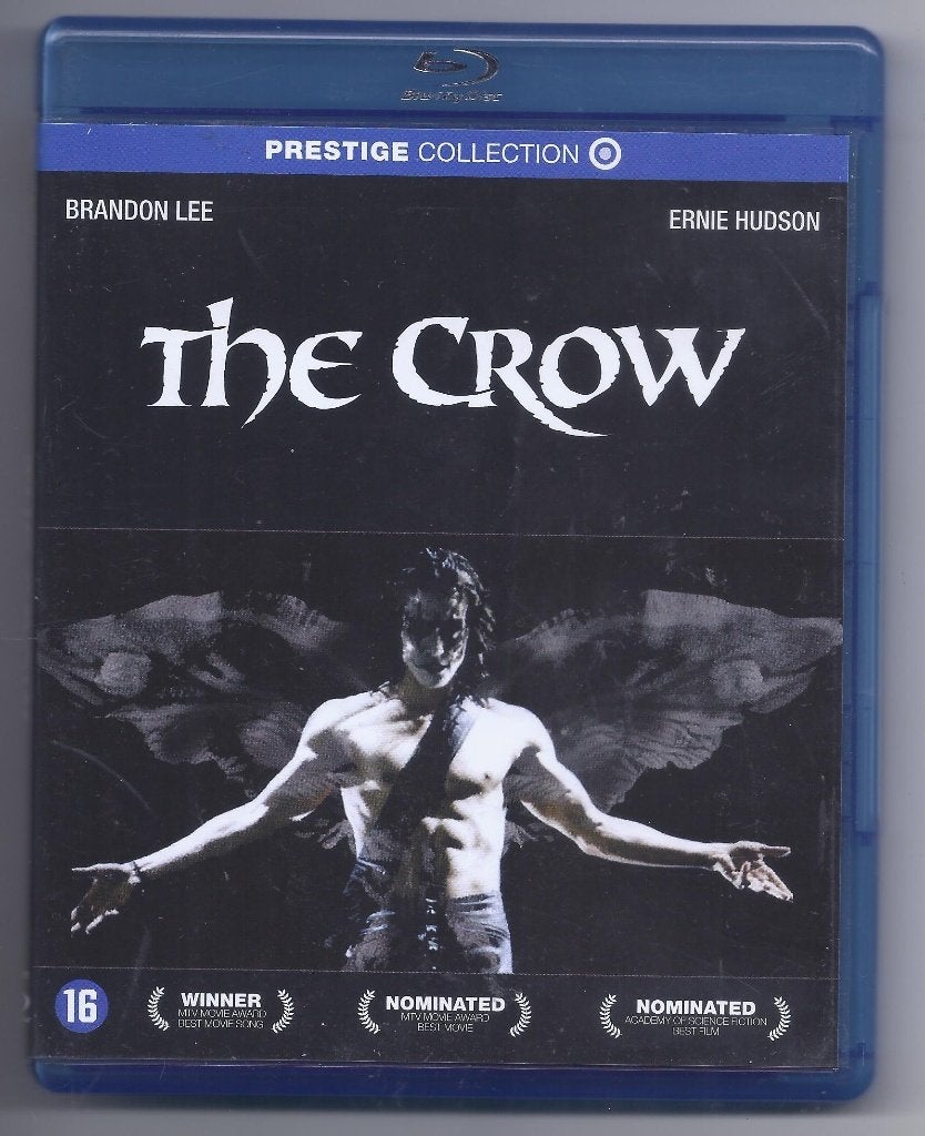 The Crow  Blu Ray disc (NL versie)  Brandon Lee, Cd's en Dvd's, Blu-ray, Zo goed als nieuw, Actie, Blu-ray, Film, Vanaf 16 jaar