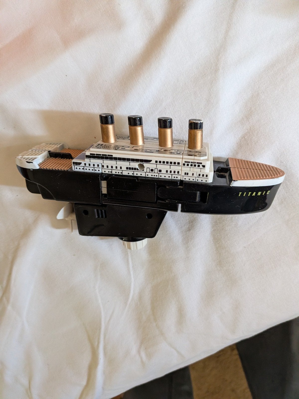 Titanic speelgoedboot met opwindmechanisme, Ophalen of Verzenden, Gebruikt