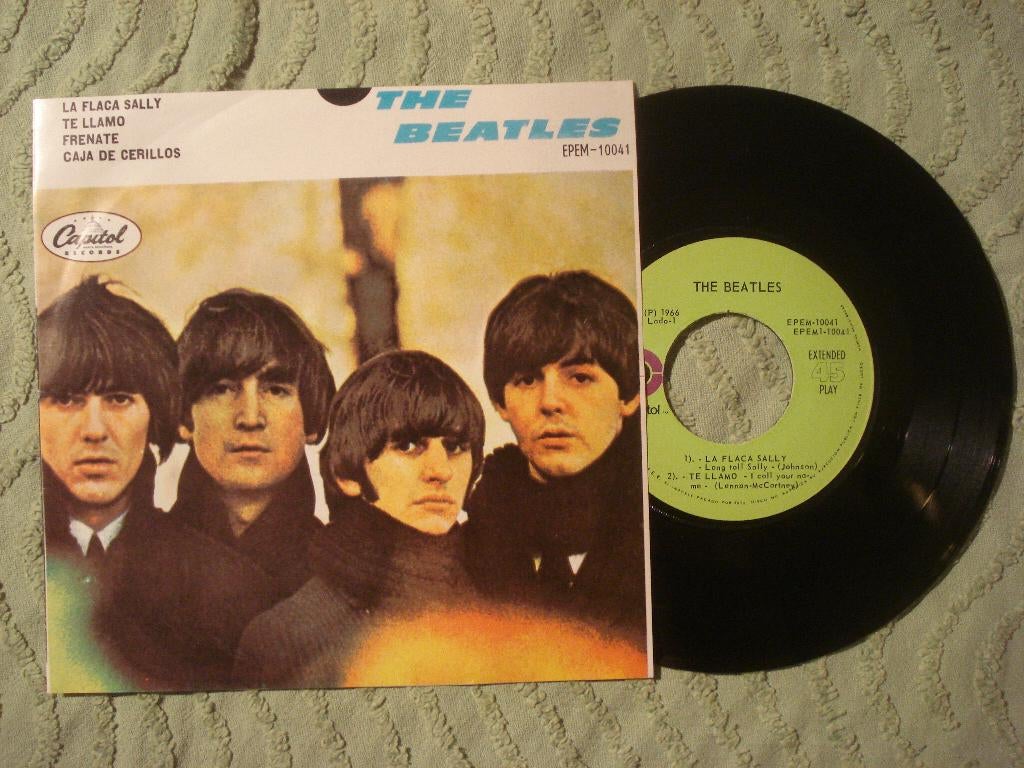 The Beatles 7" Vinyl EP: ‘Long tall Sally’ (Mexico), Cd's en Dvd's, Vinyl Singles, Ophalen of Verzenden, Zo goed als nieuw, Pop