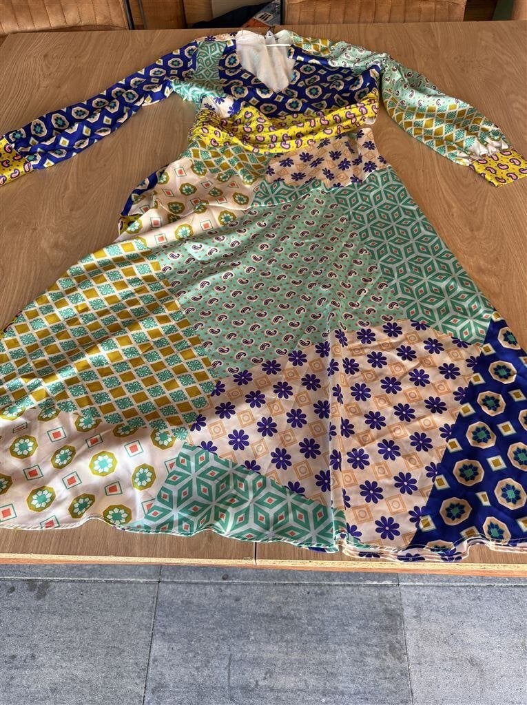 Zara Print Jurk - Maat M, Ophalen of Verzenden, Zo goed als nieuw, Maat 38/40 (M), Boven de knie