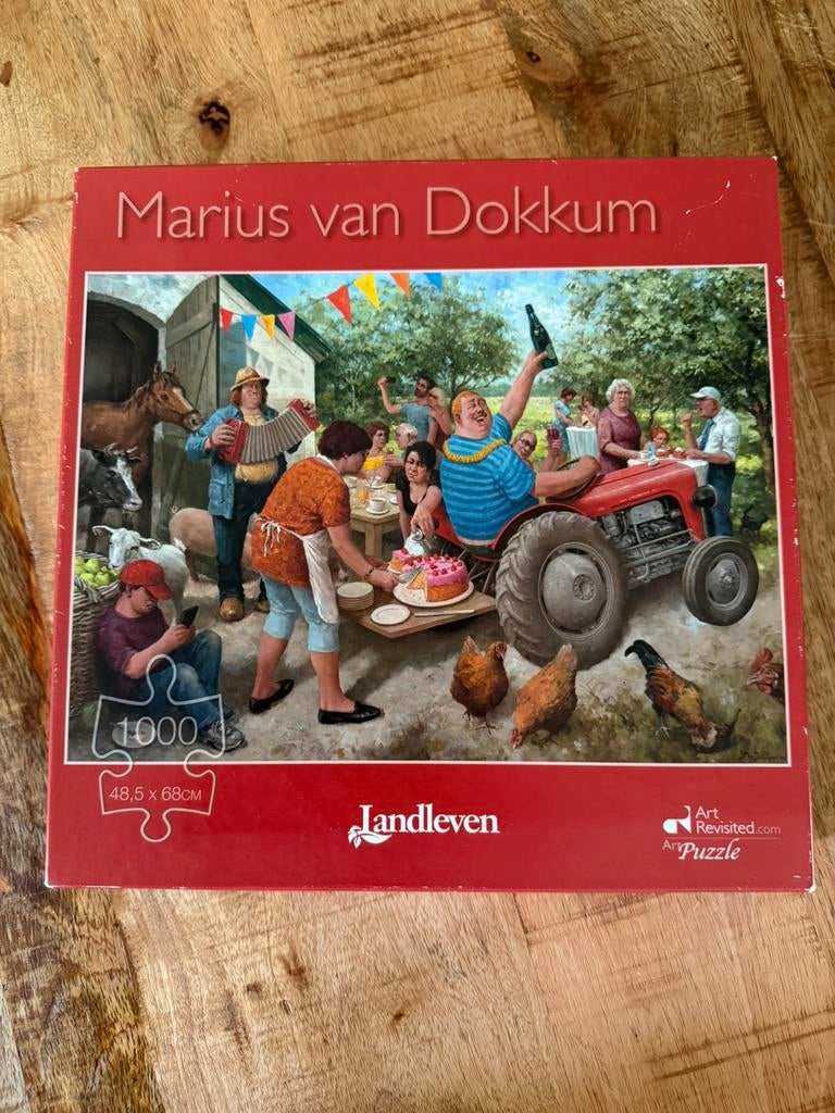 Landleven Marius van Dokkum, Ophalen, 500 t/m 1500 stukjes, Zo goed als nieuw