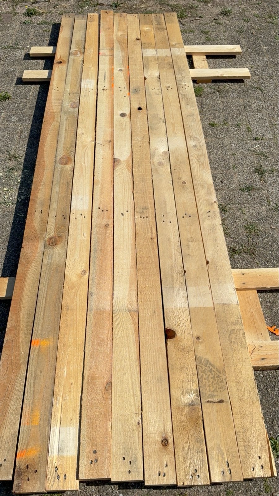 Mooie planken / sloophout voor diverse projecten, Doe-het-zelf en Verbouw, Hout en Planken, Ophalen, Gebruikt, Minder dan 25 mm