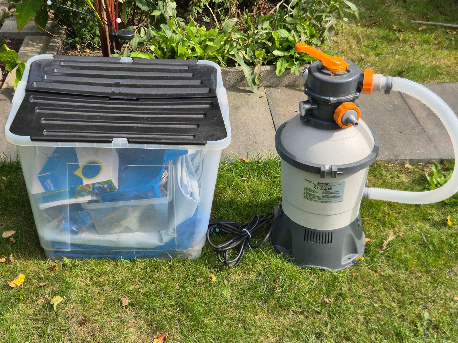 Bestway Zwembad 2x3m - Schoon, Compleet met Extra Buizen, Tuin en Terras, Zwembaden, Ophalen, Gebruikt, Opzetzwembad, Rechthoekig