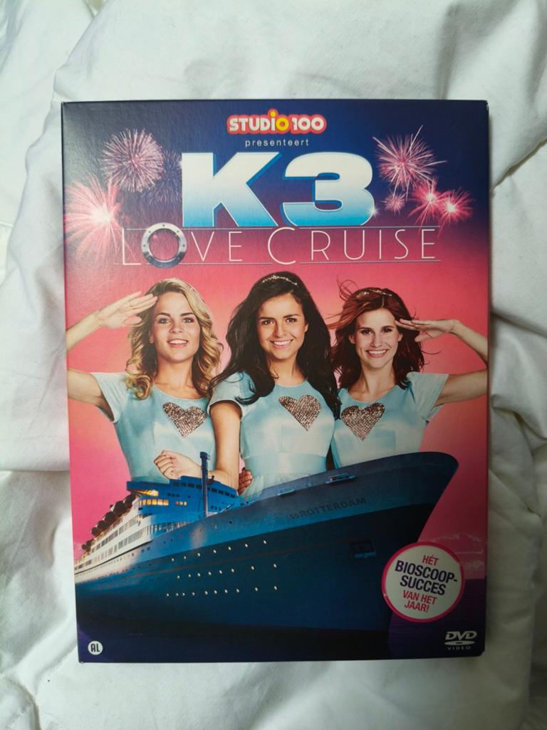 DVD K3 Love cruise, Alle leeftijden, Ophalen of Verzenden, Zo goed als nieuw, Film