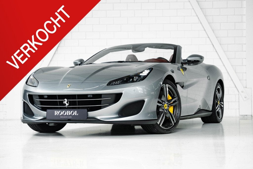 Ferrari Portofino V8 HELE | Passenger Display | Sport Exhaus, Auto's, Ferrari, Automaat, Gebruikt, Cabriolet, Origineel Nederlands