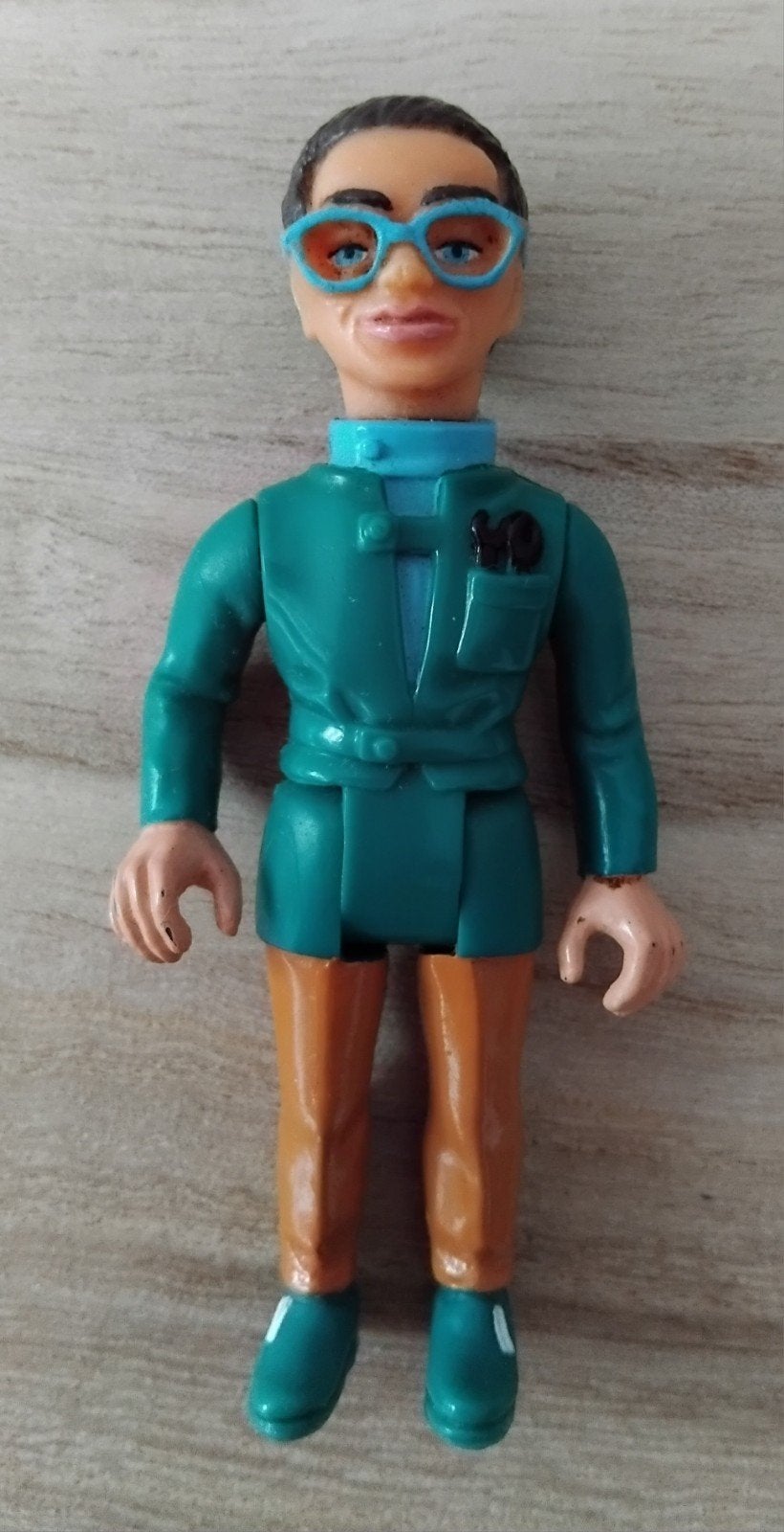 Vintage Thunderbirds actiefiguur Brains - 1992 -, Ophalen of Verzenden, Gebruikt