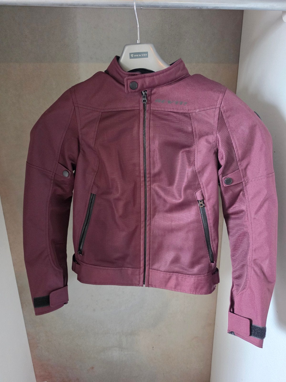 REV'IT! Eclipse 2 Dames Motorjas Aubergine Maat 38, Motoren, Dames, Ophalen, Nieuw met kaartje, Revit REV’IT