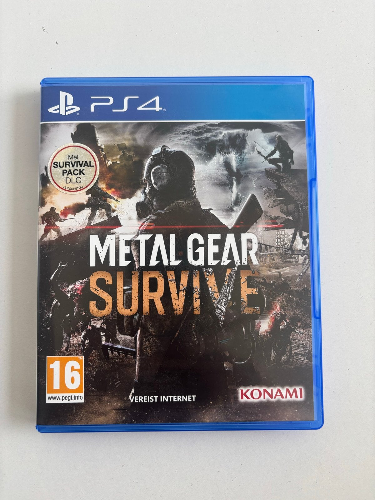 Metal Gear Survive PS4 - Inclusief Survival Pack DLC, Online, Zo goed als nieuw, 3 spelers of meer, Vanaf 16 jaar