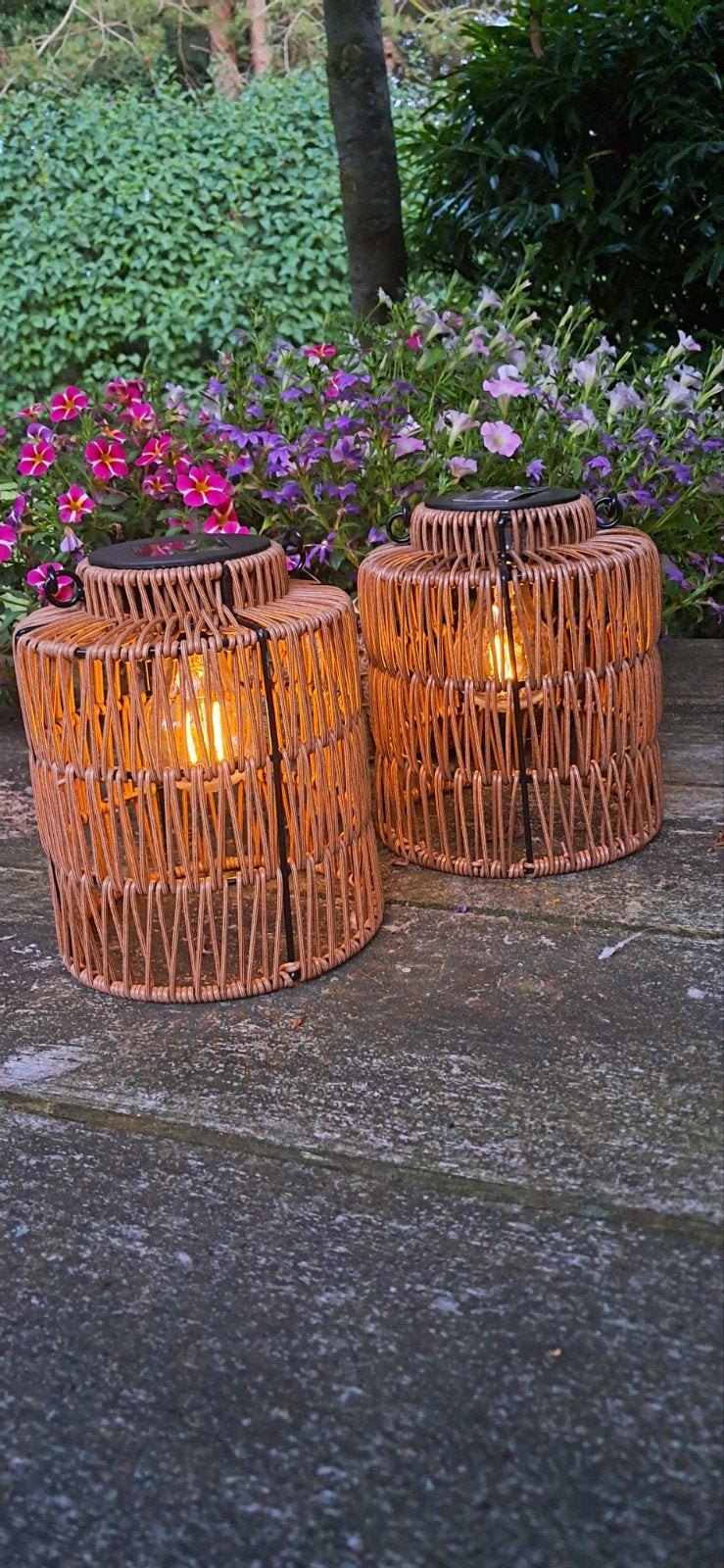 Diverse Solarlampen, Lantaarns & Tuinstekers - Potterie Mori, Tuin en Terras, Buitenverlichting, Ophalen of Verzenden, Zonne-energie