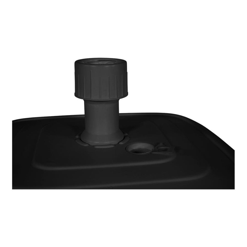 Parasolvoet verrijdbaar antraciet kunststof vulbaar 50 liter, Info@edvonline.nl, Inductorstraat 9b 3903 KA Veenendaal, Verzenden