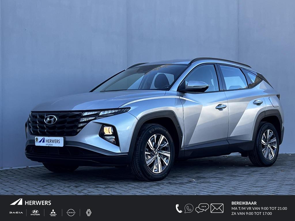 Hyundai Tucson 1.6 T-GDI HEV 230pk Comfort / Fabrieksgaranti, Auto's, Hyundai, Stof, Gebruikt, Euro 6, 4 cilinders