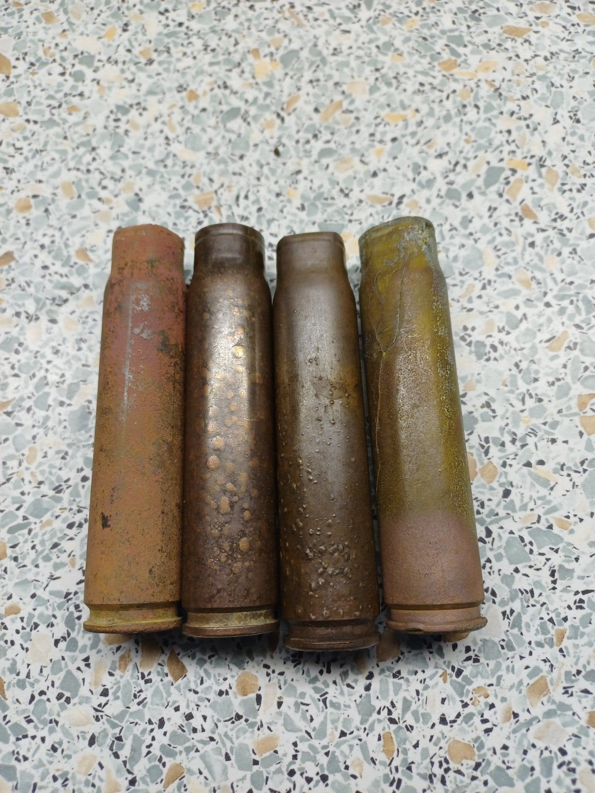 WW2 Hispano Suiza 20 mm hulzen, Verzamelen, Ophalen of Verzenden, Luchtmacht, Overige gebieden, Hulzen of Bodemvondsten