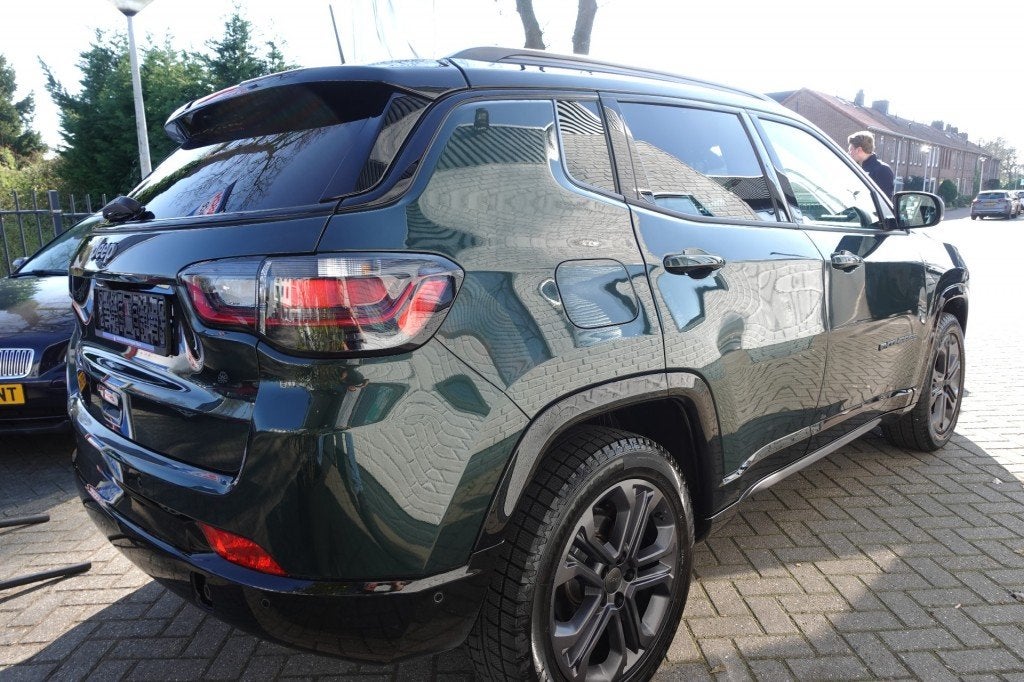Jeep COMPASS 1.3T 80TH ANN Automaat Zeer Fraai 1750 kg Trekk, Auto's, 15 km/l, 4 cilinders, 150 pk, Compass