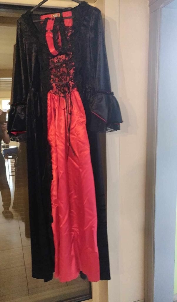 heksen kleed, Maat 42/44 (L), Ophalen of Verzenden, Kleding, Overige thema's