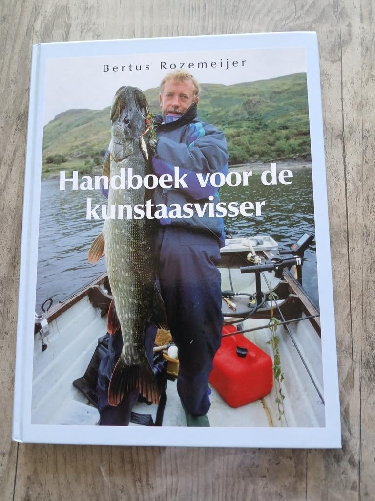 Handboek voor de kunstaasvisser - Bertus Rozemeijer, Boeken, Hobby en Vrije tijd, Overige onderwerpen, Ophalen of Verzenden