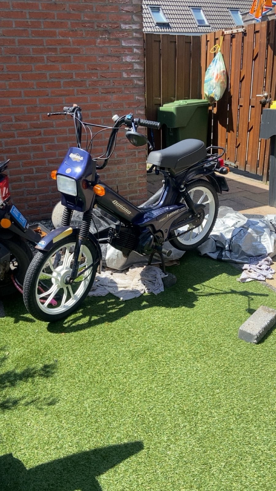 Tomos quadro a3 2008, Fietsen en Brommers, Brommers | Tomos, Ophalen, Zo goed als nieuw, Quadro