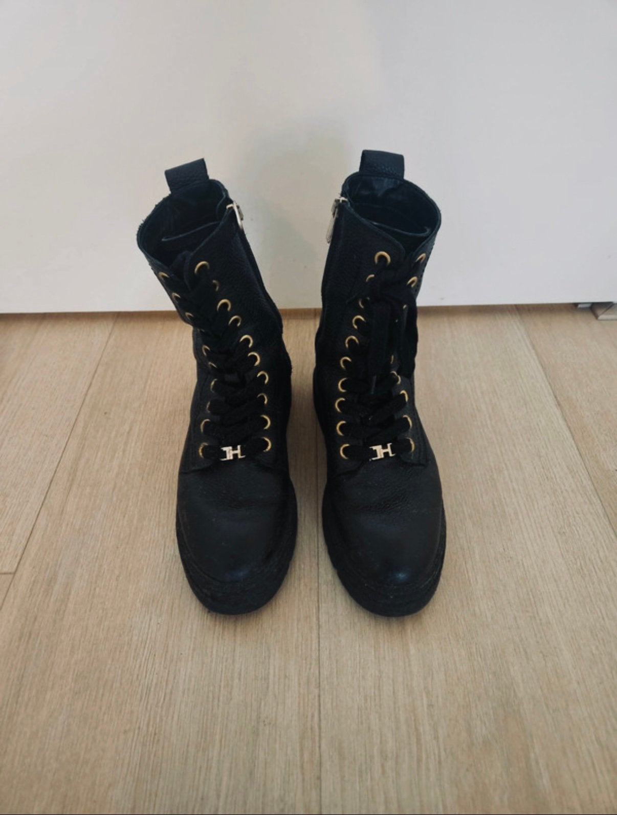 Tommy hilfger boots, Verzenden, Zo goed als nieuw, Zwart