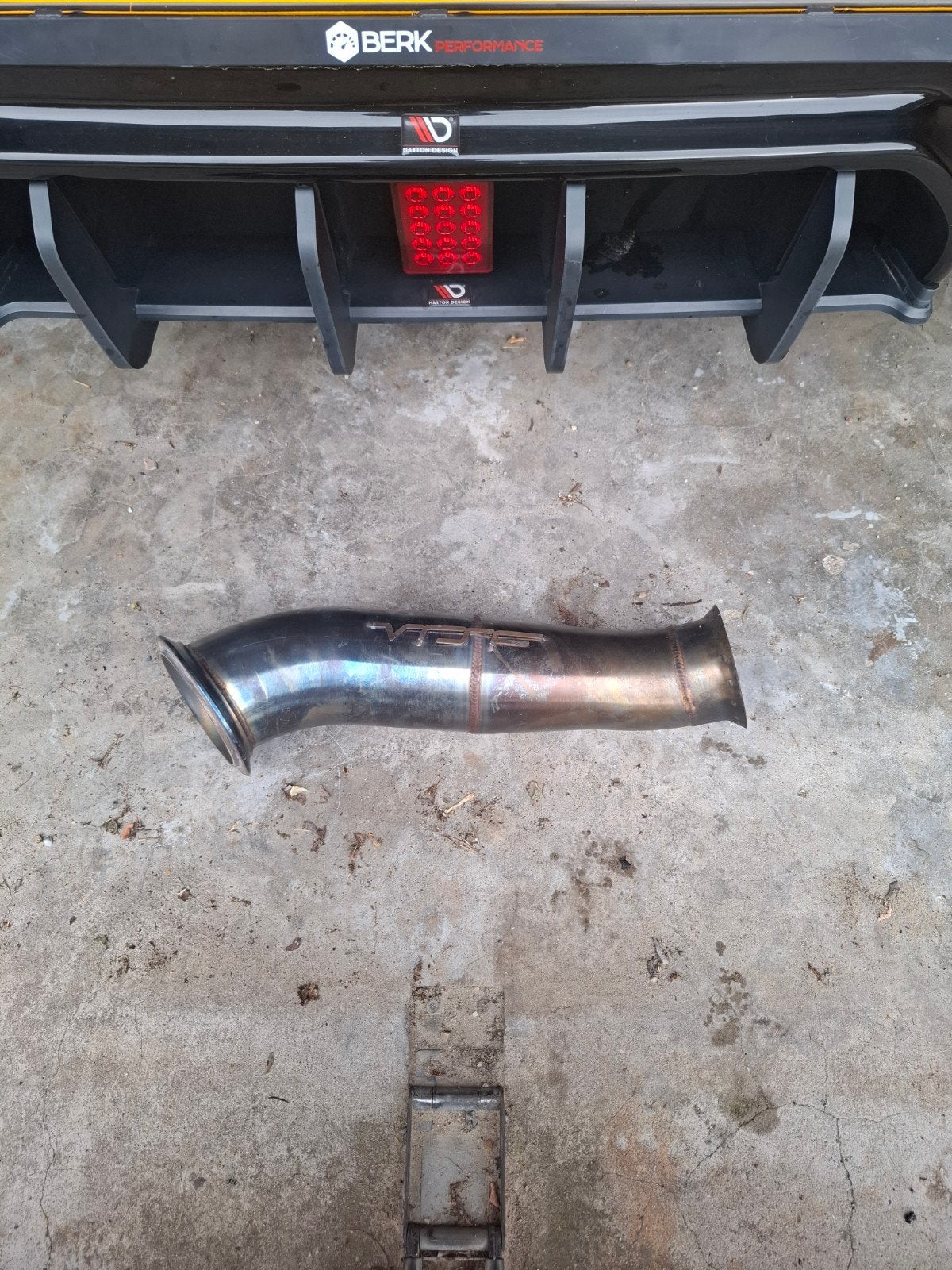 VRSF catless downpipe bmw n55 motor, Ophalen of Verzenden, Nieuw, BMW